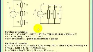 Tutorial di Elettrotecnica: i partitori di tensione e di corrente - Lezione 3