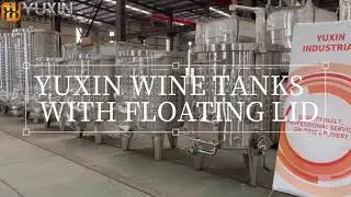 Variable Capacity Wine Tanks with Floating Lid