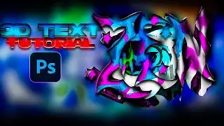 How To Make THE BEST! 3D TEXT in Photoshop Of All Time