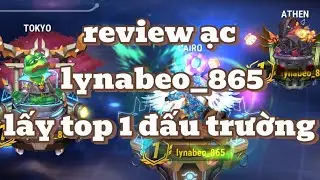 Heroes infinity 🫴😉 Review t&agrave;i khoản lynabeo_865 🫴 lấy top 1 đấu trường 💪💪🫵