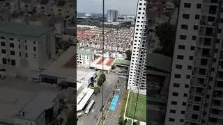 Safety cable grill installation done at KL, Malaysia Anya Shorea #residence