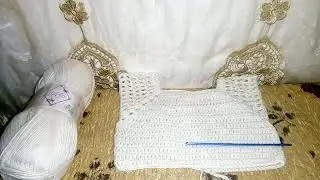فستان كروشيه سهل للمبتدأين الجزء الاول crochet dress easy for beginners part one