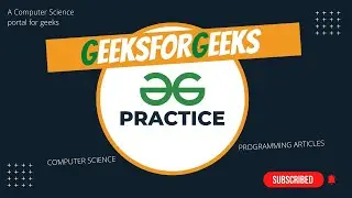 Geeks for geeks /A computer science portal for geeks/RMC Tech channel