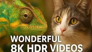 Wonderful 8K Animal Videos | Relaxing Nature & Wild Animals in Dolby Vision 8K 60fps | 4K Ultra HD
