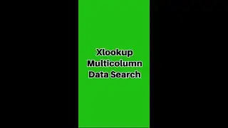 ⚡ XLOOKUP with Multiple Columns in Excel | Smart Data Lookup Trick 💡#XLOOKUP #ExcelTips