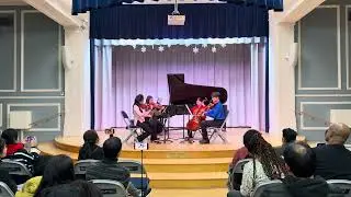 Capanna Pre Advanced Study Quintet 2025; coach Shelley Beard; Dvorak Piano Quintet in AM; mvmt I