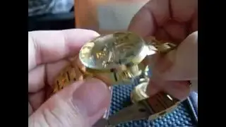 No Name - Automatic Watch - Mechanical, Skeleton, Gold, Chinese Standard Movement (Tongji)