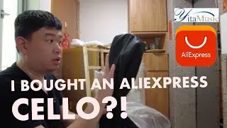 Buying an AliExpress Cello?! YitaMusic Cello Unboxing - Part 1 of 2  #aliexpress #cello #diy