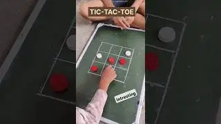 TIC-TAC-TOE GAME | Indoor game | Teacher Innovation Ideas | Creative ideas #shorts #trending #short