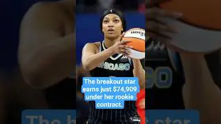 The breakout star earns just $74,909 under her rookie contract.