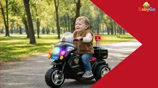 BabyGo Police Bike Assembly Video Guide Easy 3 mins Installation