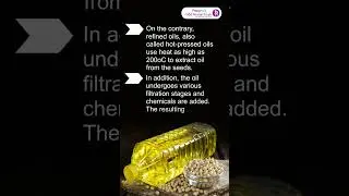 How is cold pressed oil different from refined oil?