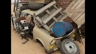 Schafft ein Trabant 601 vom Müll nach 40 Jahren Standzeit 5000km Reise?