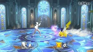 Let's Play - Haydee in Super Smash Bros., vs Pikachu - Kalos Pokemon League