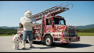 Kitten’s Soda Can Fire Truck Was Mocked — The Ending Is Unreal | Ai Cat Story