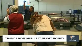 TSA ends taking your shoes off rules