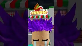 Thanos 99999 IQ escape Papa Pizza Pizzeria Obby #roblox #shorts