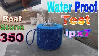 boAt Stone 350_10W._ bluetooth speaker water test & super Bass