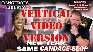 Dangerous Liberty Live - The Queen of Lies Is Back! Candace Owens, The American Psyop Continues 📱