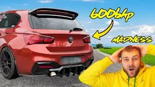 600BHP MONSTER BMW M140i Custom Exhaust Fabrication And POV Ride 🔥