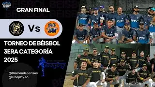 GRAN FINAL BEISBOL DE MAYORES 🏟️ SPACE JAM VS PRIMOS - Liga FREE PLAY