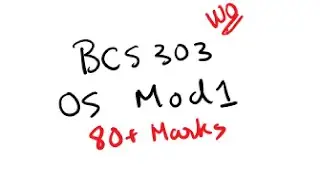 ОС МОДУЛЬ 1 BCS303 Операционная система | 22 Схема ВТУ 3-го СЭМ КСЭ