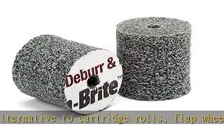 Scotch-Brite&trade; Deburr and Finish PRO Unitized Wheel, 1 in x 1 in x 3/16 in 6C MED+, 50 per case