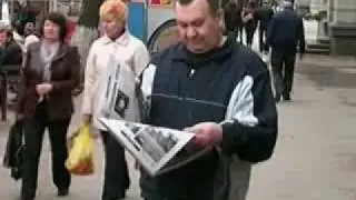 Chisinau: Liniste inaintea furtunii?? (russian TV source - 11 apr 2009)