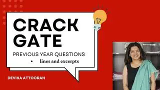 GATE English PYQs You Must Solve  for Smart Preparation!