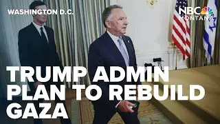 Trump administration floats $112 billion plan to rebuild Gaza as futuristic coastal hub