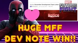 HUGE MFF Developers Letter! massive wins for 2026 Confirmed?! - Marvel Future Fight