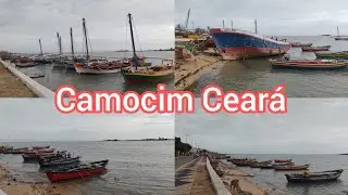 PORTO DAS CANOAS DE PESCA EM #CAMOCIM #ceará