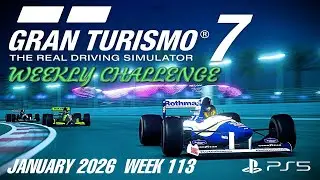 Gran Turismo 7 - Weekly Challenge #113 (January 2026 WK1) | F3500 One-Make Returns 🏎️🏁