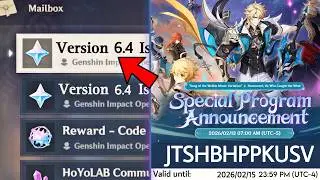 ✅OFFICIAL!! REDEEM CODES for 430 PRIMOGEMS And 6.4 LIVESTREAM DETAILS &ndash; Genshin Impact