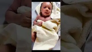 Newborn Bath Routine in Africa #baby #shorts #nigeria #shortsafrica