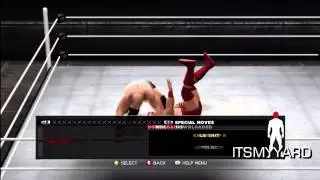 WWE 13 - ALL NEW DLC MOVE LIST!!!