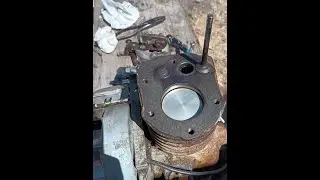 Reseating Valves on a Suffolk engine