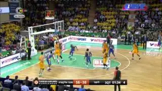 Limoges CSP VS Maccabi Tel Aviv 73:79 Euroleague 2014-15 Highlights