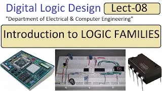 Digital Logic Design | Lecturer 8 | Introduction LOGIC FAMILIES | Characteristics of LOGIC FAMILIES