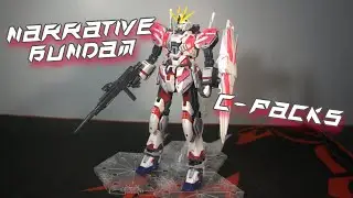 MG RX-9/C Narrative Gundam C-Packs Ver.Ka - Timelapse Build (Bandai Namco - Gunpla)