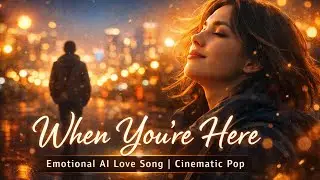 🎵 When You&rsquo;re Here | Emotional AI Love Song | Cinematic Pop Music Video