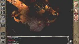Baldur's Gate 2: EE Little skirmish with some grey dwarves