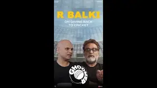 Ghoomer Movie | R Balki on giving back to cricket | Vikram Sathaye
