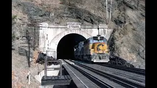 CSX ACTION: Graham Tunnel, Maryland ... 1989