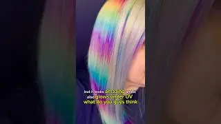 #holographicuniverse  #rainbowhair #pravana #hairtok #hairdye #hair #haircolor #locksbylulu #colors