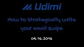Udimi Solo Ads - How to strategically write your email swipe