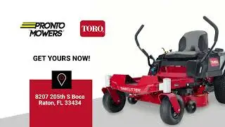 Toro 34&rdquo; TimeCutter Zero Turn Mower | Compact Power | Pronto Mowers Boca Raton