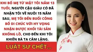 Cha Mẹ Bỏ Rơi Tôi Tuổi 13—Không Hay Biết 15 Năm Sau Họ Sẽ Van Xin Trước Cửa Nhà Tôi Ơi