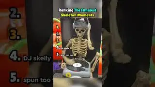 Ranking the FUNNIEST Skeleton Moments 😂