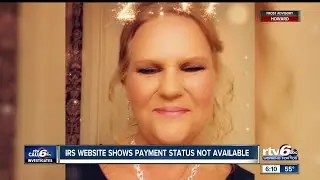 The Rebound Indiana: IRS website shows payment status not available
